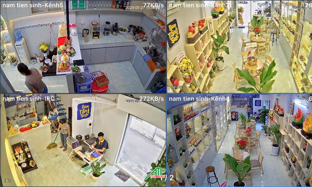 Lắp Bộ 4 Camera Cho Gia Đình Giá Rẻ Có Thu Âm