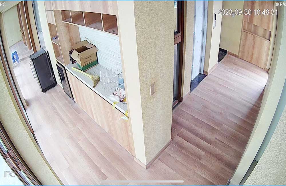 Hình  Thiết Bị Camera  thực tế  chất lượng sắc nét đến  5.0 megapixel  Ứng dụng cho công trình giá rẻ   của bộ Trọn Bộ Camera Cho Nông Trại Sắc Nét sử dụng mã VSC-IP0350RA-T