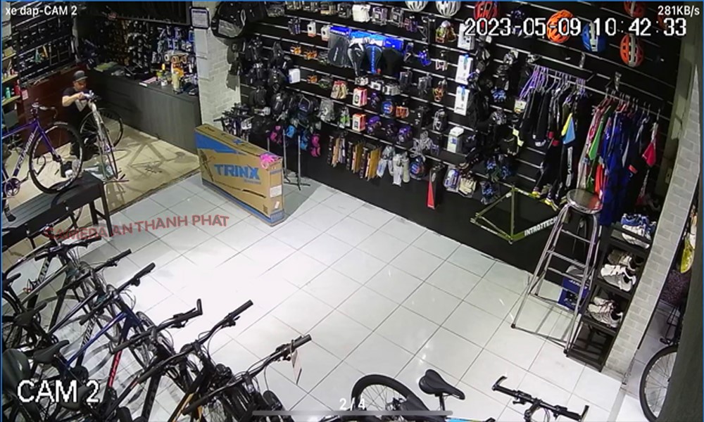 Hình  Camera  thực tế  Chất Lượng Hình  5.0 MP Độ phân giải Ultra 4k lite  tiết kiệm băng thông và chi phí với hình ảnh đẹp  của bộ Lắp Đặt Camera Nhà Máy Xí Nghiệp sử dụng mã VPH-C509AI